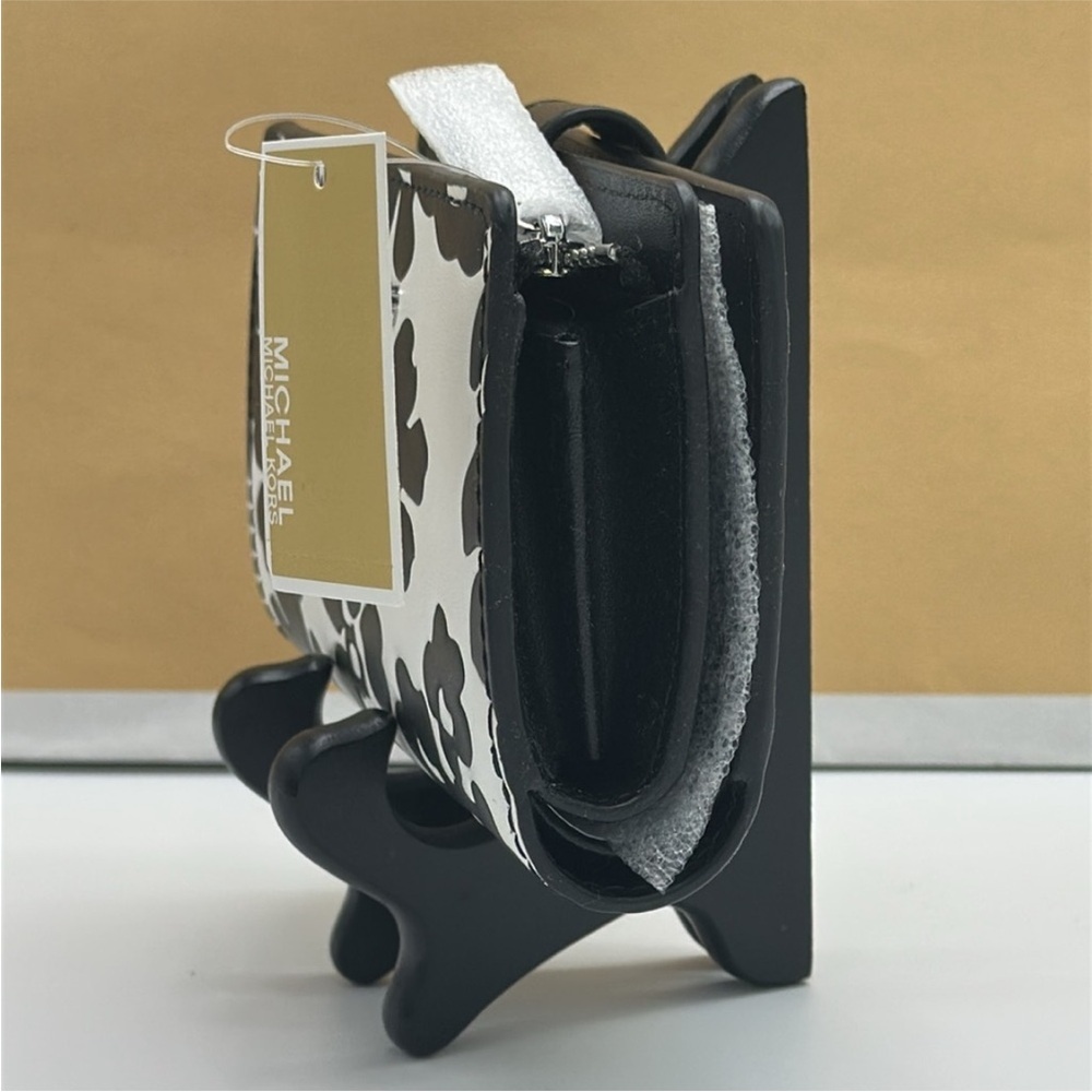 MICHAEL Michael Kors Black and White Floral Clutch - Picture 5 of 16